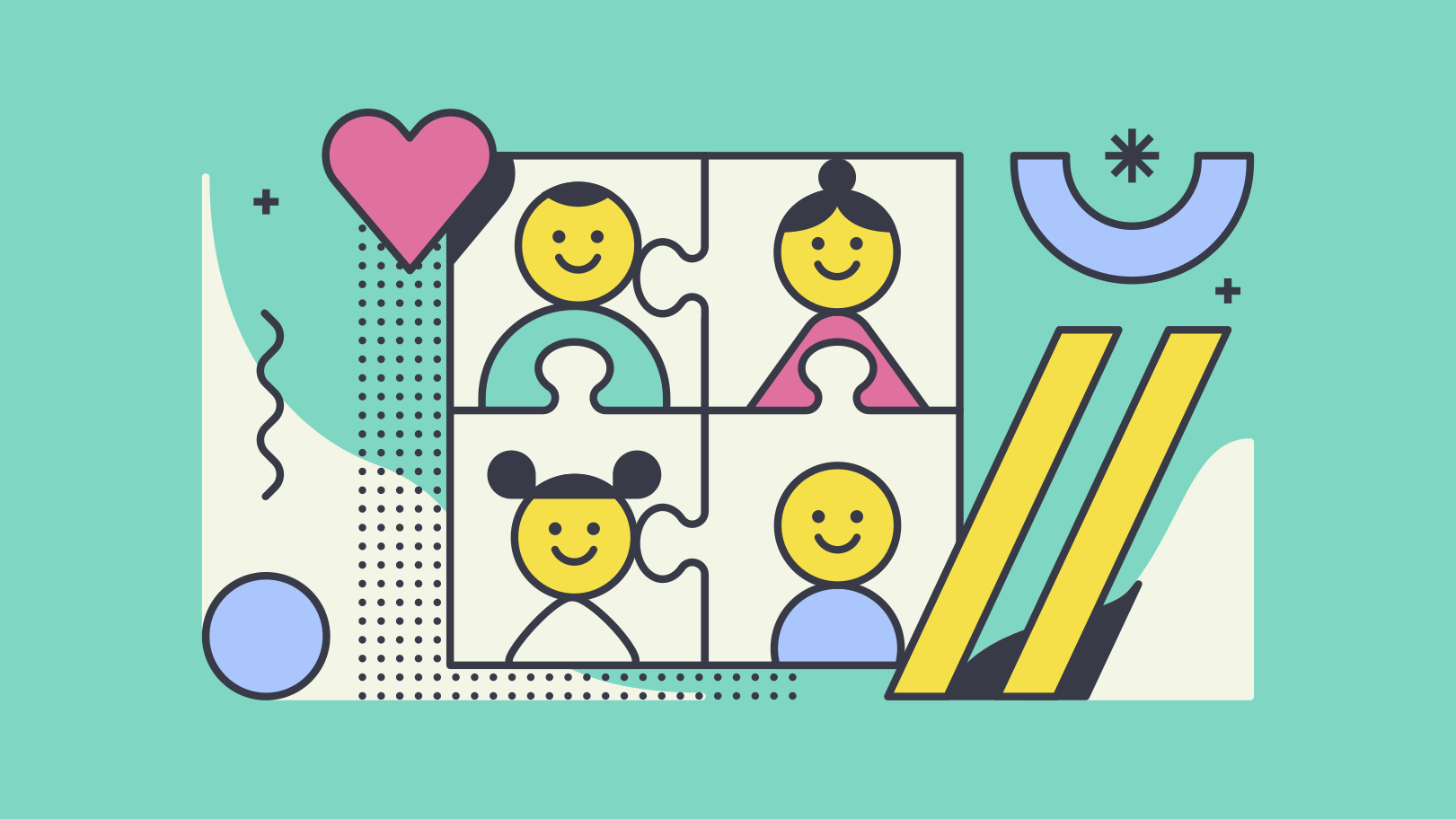 An Illustration of family | from https://icons8.com/illustrations