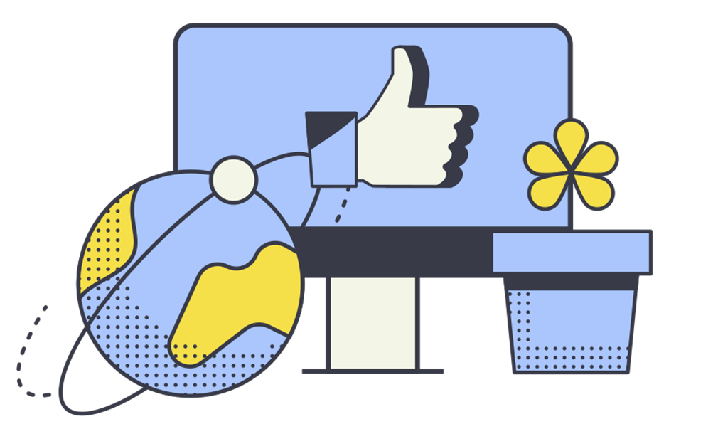 Illustration representing entertainment